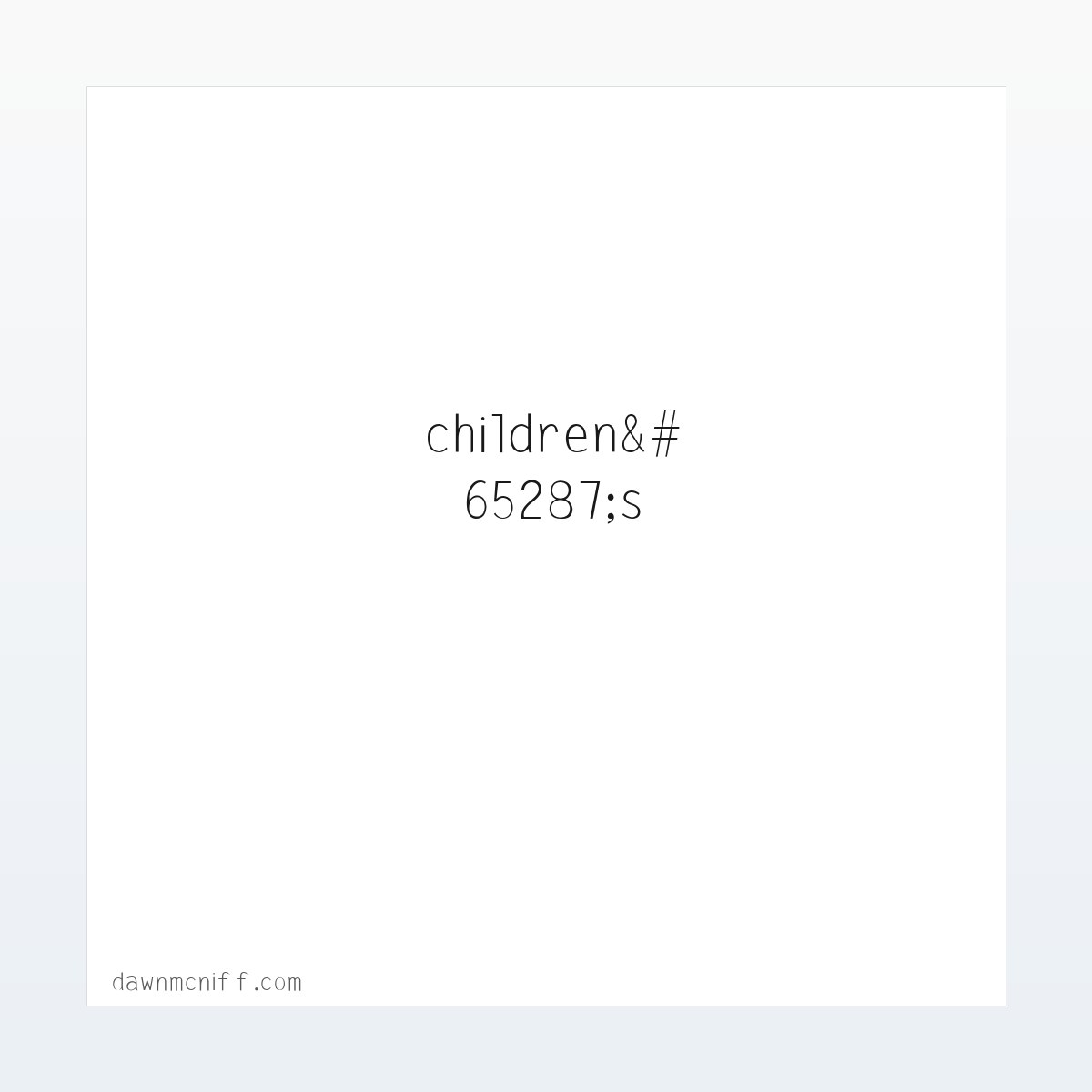 DAWN MCNIFF children＇s author - Home 方图